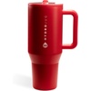 image:imageHydroJug Traveler 20oz Kids Insulated Tumbler with Handle FlutterAlumni Red