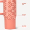 image:imageHydroJug Traveler 20oz Kids Insulated Tumbler with Handle FlutterDaisy Checkers