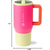 image:imageHydroJug Traveler 20oz Kids Insulated Tumbler with Handle FlutterOrchid