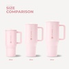 image:imageHydroJug Traveler 20oz Kids Insulated Tumbler with Handle FlutterPink Sand