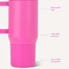 image:imageHydroJug Traveler 20oz Kids Insulated Tumbler with Handle FlutterRazzle