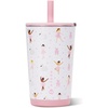 image:imageHydroJug Everyday Tumbler 14 oz CeramicLined Straw Cup CascadeBallerina