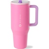image:imageHydroJug Traveler 32oz Insulated Tumbler with Handle amp Straw Pink Sugar