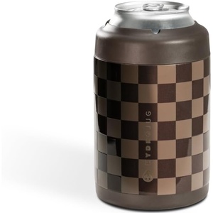 image:imageHydroJug Can Cooler 12 oz Stainless Steel Can Holder CherishAutumn Checkers