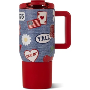 image:imageHydroJug Coffee Traveler 20oz CeramicLined Mug with Handle CascadeAmerican Honey