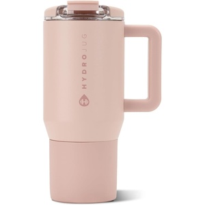 image:imageHydroJug Coffee Traveler 20oz CeramicLined Mug with Handle CascadeDusty Rose
