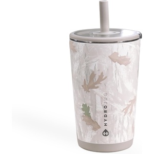 image:imageHydroJug Everyday Tumbler 14 oz CeramicLined Straw Cup CascadeCamo