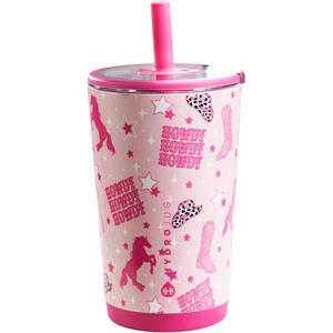 image:imageHydroJug Everyday Tumbler 14 oz CeramicLined Straw Cup CascadeCowgirl