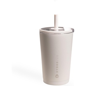image:imageHydroJug Everyday Tumbler 14 oz CeramicLined Straw Cup CascadeLinen