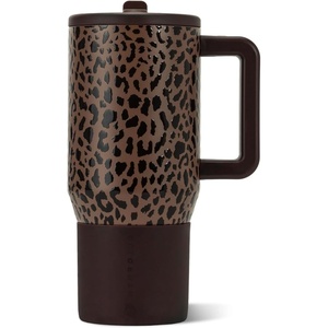 image:imageHydroJug Traveler 20oz Kids Insulated Tumbler with Handle Brown LeopardBrown Leopard