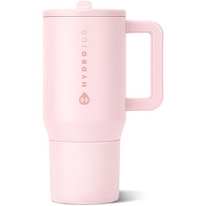 image:imageHydroJug Traveler 20oz Kids Insulated Tumbler with Handle Brown LeopardPink Sand