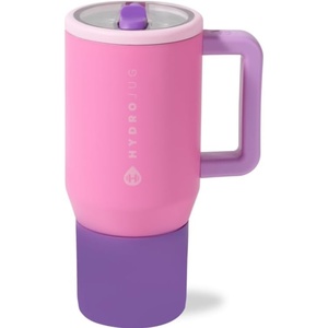 image:imageHydroJug Traveler 20oz Kids Insulated Tumbler with Handle Brown LeopardPink Sugar
