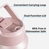 image:imageHydroJug Sport Jug 64oz Insulated Half Gallon Water Bottle Light BluePink Sand