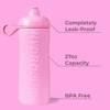 image:imageHydroJug Squeeze  27oz Water Bottles Sports Water Bottle with Push Cap Quick amp Easy Hydration Gym Water Bottles Easy Squeeze Bottle Bubblegum