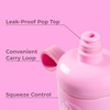 image:imageHydroJug Squeeze  27oz Water Bottles Sports Water Bottle with Push Cap Quick amp Easy Hydration Gym Water Bottles Easy Squeeze Bottle Bubblegum