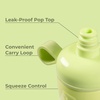 image:imageHydroJug Squeeze  27oz Water Bottles Sports Water Bottle with Push Cap Quick amp Easy Hydration Gym Water Bottles Easy Squeeze Bottle Honeydew