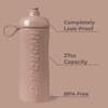 image:imageHydroJug Squeeze  27oz Water Bottles Sports Water Bottle with Push Cap Quick amp Easy Hydration Gym Water Bottles Easy Squeeze Bottle Mauve