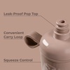 image:imageHydroJug Squeeze  27oz Water Bottles Sports Water Bottle with Push Cap Quick amp Easy Hydration Gym Water Bottles Easy Squeeze Bottle Mauve