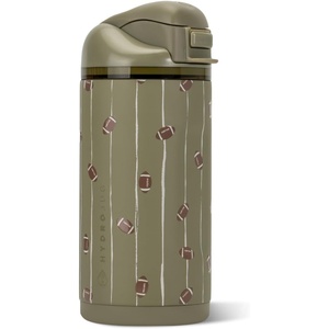 image:imageHydroJug Ease2o 14oz Kids Water Bottle with Straw amp Chug Lid FootballFootball
