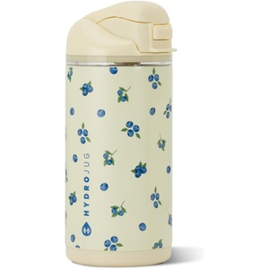 image:imageHydroJug Ease2o 14oz Kids Water Bottle with Straw amp Chug Lid FootballFreshly Pickd