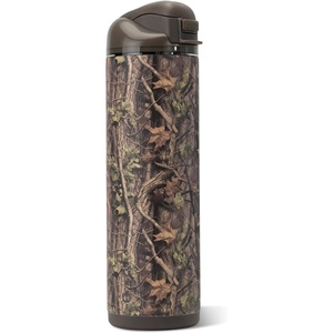 image:imageHydroJug Ease2o 24oz Insulated Water Bottle Straw amp Chug American HoneyWoodland