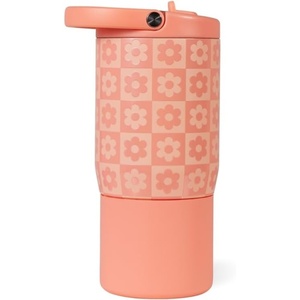 image:imageHydroJug Sport 14 oz Insulated Kids Water Bottle with Straw Daisy CheckersDaisy Checkers