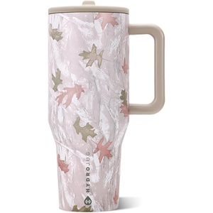 image:imageHydroJug Traveler 40oz Insulated Tumbler with Handle amp Straw American HoneyCamo