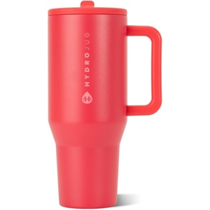 image:imageHydroJug Traveler 40oz Insulated Tumbler with Handle amp Straw American HoneyFruit Punch
