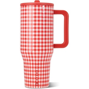 image:imageHydroJug Traveler 40oz Insulated Tumbler with Handle amp Straw American HoneySummer Picnic