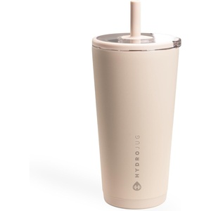 image:imageHydroJug Everyday Tumbler 20 oz CeramicLined Straw Cup Canyon Rose  Vacuum insulated stainless steel flexible straw softtouch lid spillfree cup holder fit BPAfree hot amp cold drinks
