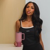 image:imageHydroJug Coffee Traveler 20oz CeramicLined Mug with Handle French VanillaCanyon Rose