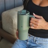 image:imageHydroJug Coffee Traveler 20oz CeramicLined Mug with Handle French VanillaCourtyard