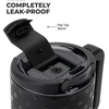 image:imageHydroJug Coffee Traveler 20oz CeramicLined Mug with Handle French VanillaNoire Satin