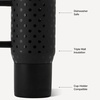 image:imageHydroJug Coffee Traveler 20oz CeramicLined Mug with Handle French VanillaNoire Satin