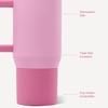 image:imageHydroJug Coffee Traveler 20oz CeramicLined Mug with Handle French VanillaPetal