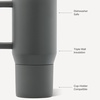 image:imageHydroJug Coffee Traveler 20oz CeramicLined Mug with Handle French VanillaStone