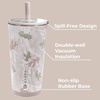 image:imageHydroJug Everyday Tumbler 14 oz CeramicLined Straw Cup Noir SatinCamo