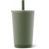 image:imageHydroJug Everyday Tumbler 14 oz CeramicLined Straw Cup Noir SatinCourtyard