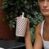 image:imageHydroJug Everyday Tumbler 14 oz CeramicLined Straw Cup Noir SatinFrench Vanilla