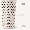 image:imageHydroJug Everyday Tumbler 14 oz CeramicLined Straw Cup Noir SatinFrench Vanilla