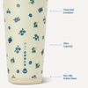 image:imageHydroJug Everyday Tumbler 14 oz CeramicLined Straw Cup Noir SatinFreshly Pickd