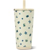 image:imageHydroJug Everyday Tumbler 14 oz CeramicLined Straw Cup Noir SatinFreshly Pickd