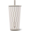 image:imageHydroJug Everyday Tumbler 14 oz CeramicLined Straw Cup Noir SatinLatte
