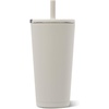 image:imageHydroJug Everyday Tumbler 14 oz CeramicLined Straw Cup Noir SatinLinen