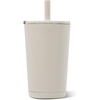 image:imageHydroJug Everyday Tumbler 14 oz CeramicLined Straw Cup Noir SatinLinen