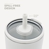 image:imageHydroJug Everyday Tumbler 14 oz CeramicLined Straw Cup Noir SatinLunar