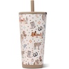 image:imageHydroJug Everyday Tumbler 14 oz CeramicLined Straw Cup Noir SatinMesa