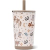 image:imageHydroJug Everyday Tumbler 14 oz CeramicLined Straw Cup Noir SatinMesa