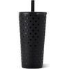 image:imageHydroJug Everyday Tumbler 14 oz CeramicLined Straw Cup Noir SatinNoire Satin