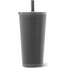 image:imageHydroJug Everyday Tumbler 14 oz CeramicLined Straw Cup Noir SatinStone